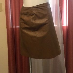 Express Genuine Leather Skirt!